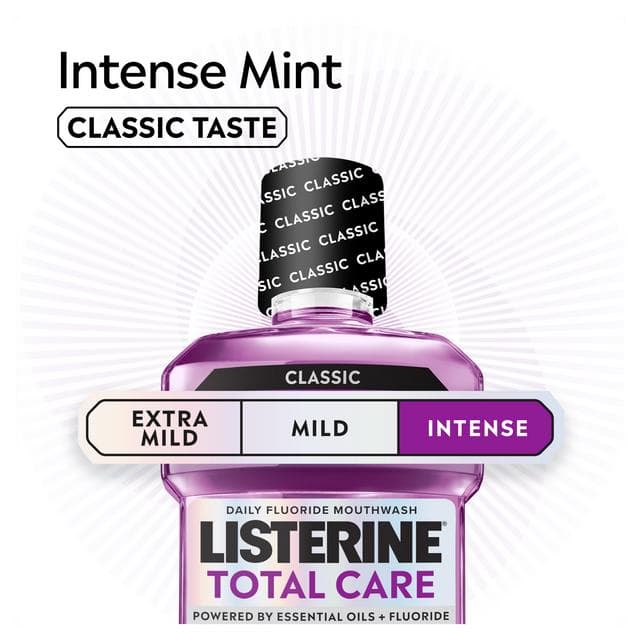 Listerine Total Care 10 in 1 Benefit Clean Mint Mouthwash 500ml - gallery image 5