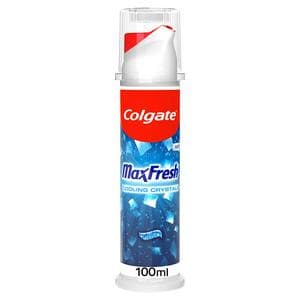 Colgate Max Fresh Cooling Crystals Toothpaste Pump 100ml