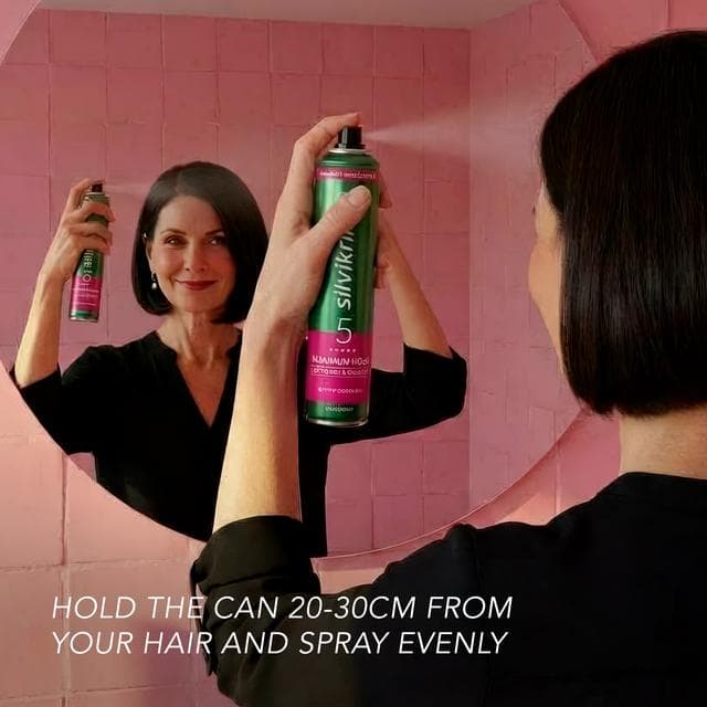 Wella Silvikrin Maximum Hold Hairspray 250 ml - gallery image 3