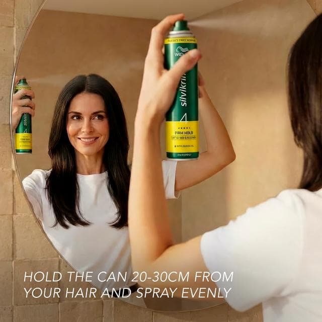 Wella Silvikrin Firm Hold Hairspray 400ml - gallery image 3
