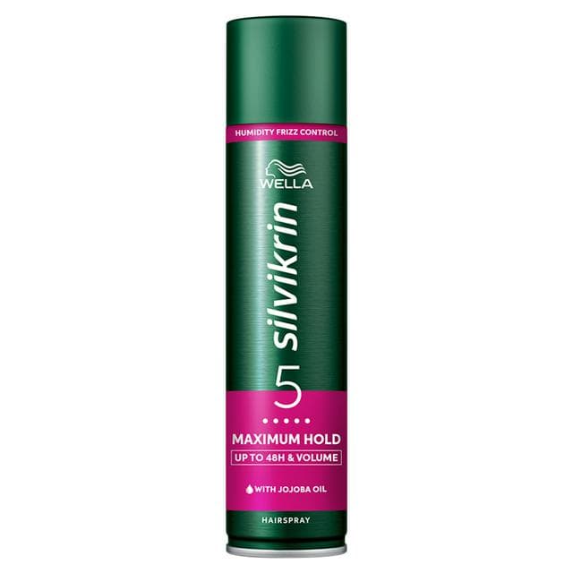 Wella Silvikrin Maximum Hold Hairspray 400ml - gallery image 1