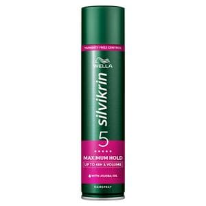 Wella Silvikrin Maximum Hold Hairspray 400ml