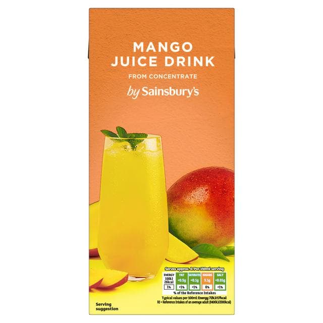 Sainsbury's Mango Juice Drink 1L - gallery image 1