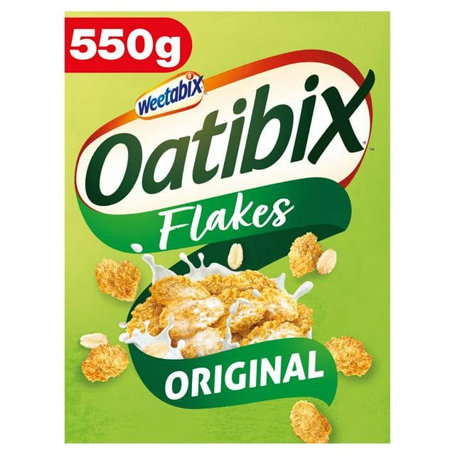 Weetabix 550g Oatibix Flakes Golden Oat Flakes Cereal - gallery image 1