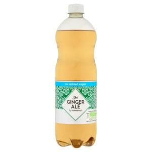Sainsbury's 1L Diet Ginger Ale