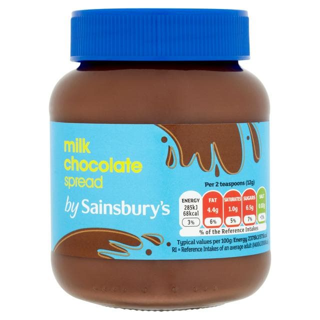 Sainsbury's Milk Chocolate Spread Chocolate 400g - gallery image 1