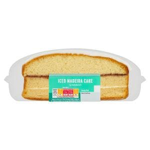 Sainsbury's Iced Madeira Loaf Cake 298g