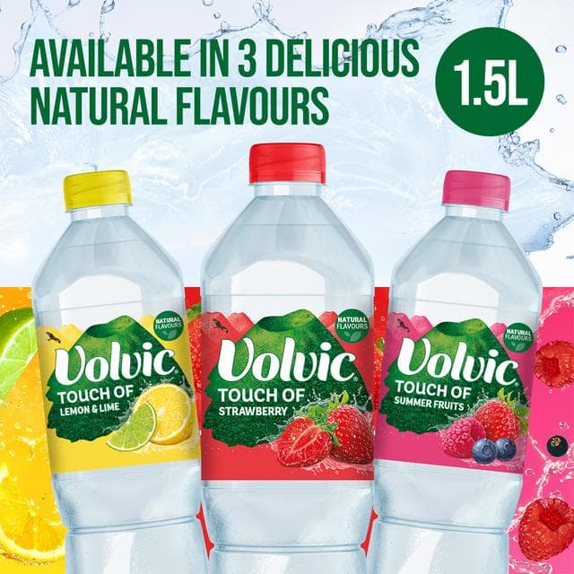 Volvic Touch of Fruit Lemon & Lime Flavoured Water 1.5L - gallery image 4
