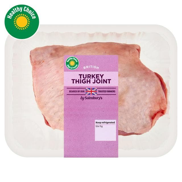 Sainsbury's Fresh British Turkey Thigh Joint 750g - gallery image 1