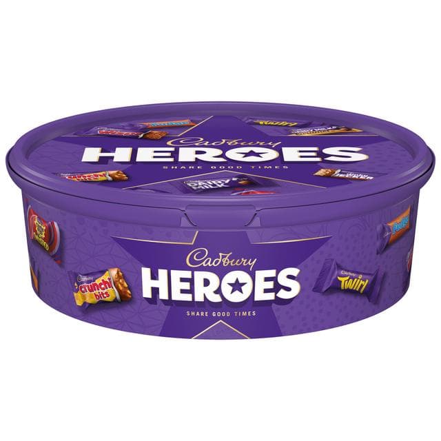 Cadbury Heroes 475g Chocolate Assortment Sharing Tub - gallery image 3