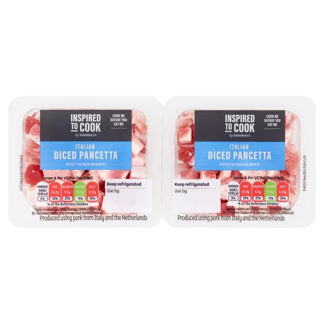 Sainsbury's Italian Cubetti Di Pancetta 200g - gallery image 1