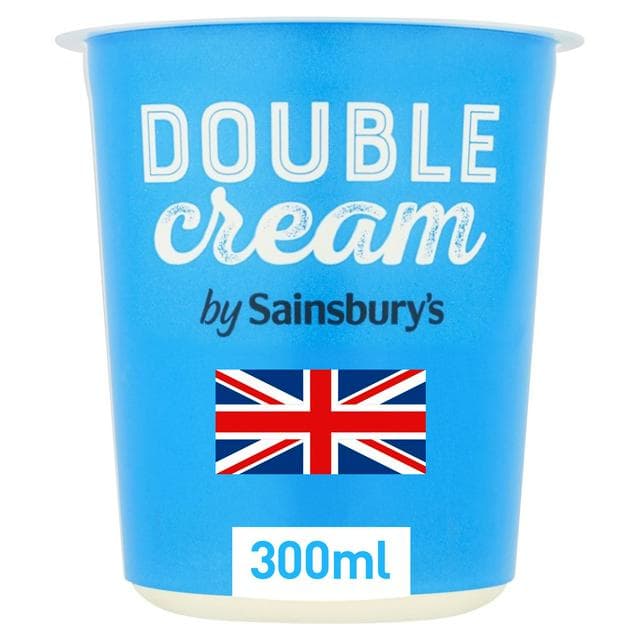 Sainsbury's Double Cream 300ml - gallery image 1