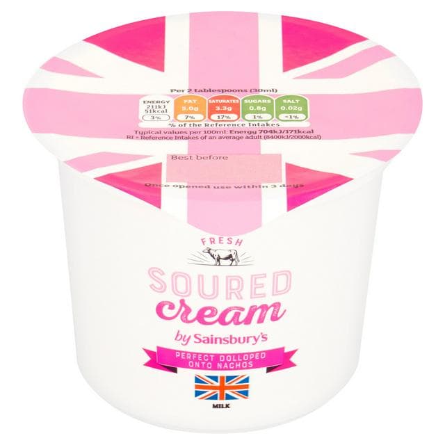 Sainsbury's Soured Cream 300ml - gallery image 1