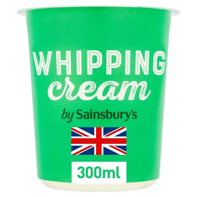 Sainsbury's British Whipping Fresh Cream 300ml - gallery image 1