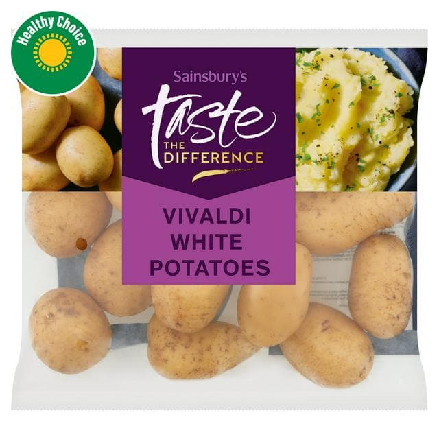 Sainsbury's White Vivaldi Potatoes, Taste the Difference 2kg - gallery image 1