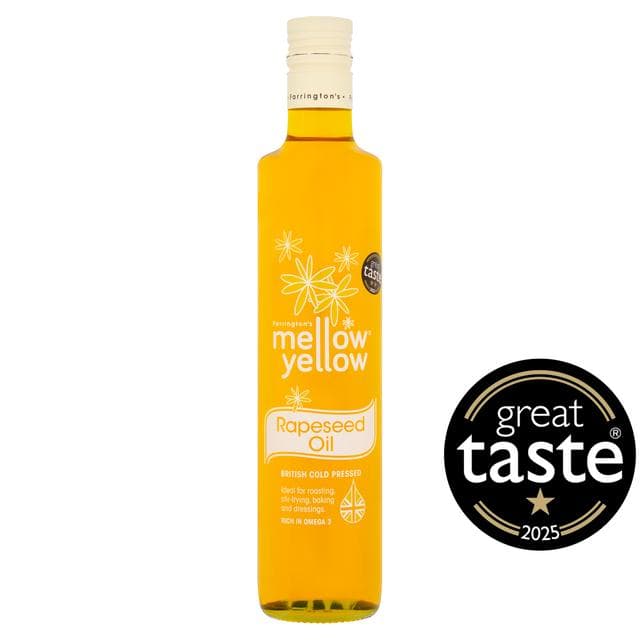 Farrington's Mellow Yellow Cold Pressed Rapeseed Oil 500ml - gallery image 2