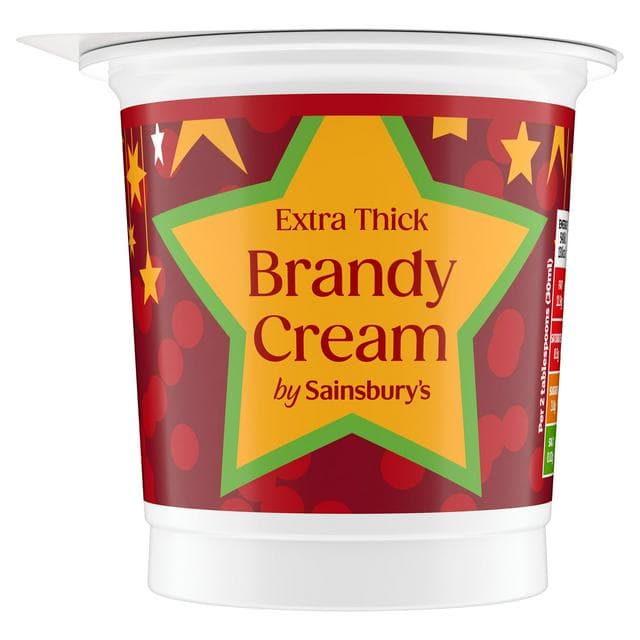 Sainsbury's 250ml Extra Thick Brandy Cream - gallery image 1