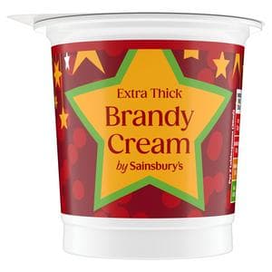 Sainsbury's 250ml Extra Thick Brandy Cream