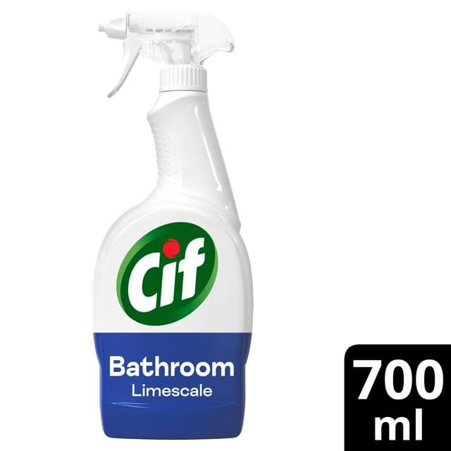Cif Power & Shine Bathroom Cleaner Spray 700ml - gallery image 1