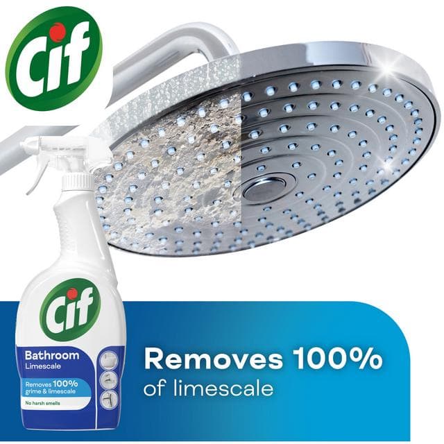 Cif Power & Shine Bathroom Cleaner Spray 700ml - gallery image 2