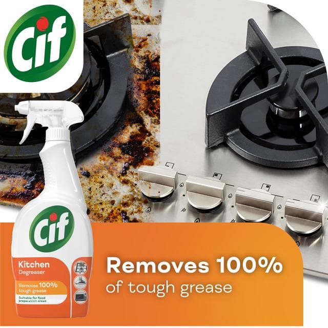 Cif Power & Shine Kitchen Cleaner Spray 700ml - gallery image 2