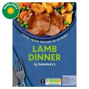 Sainsbury's Roast Lamb Dinner Ready Meal For 1 400g