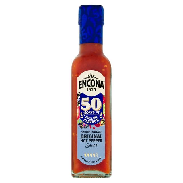 Encona West Indian Original Hot Pepper Sauce 220ml - gallery image 1