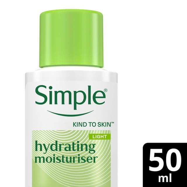 Simple Kind to Skin Hydrating Light Moisturiser Travel Size 50ml - gallery image 1