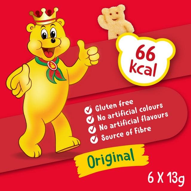Pom-Bear Original Multipack Crisps 6x13g - gallery image 2