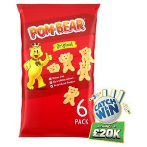 Pom-Bear Original Multipack Crisps 6x13g
