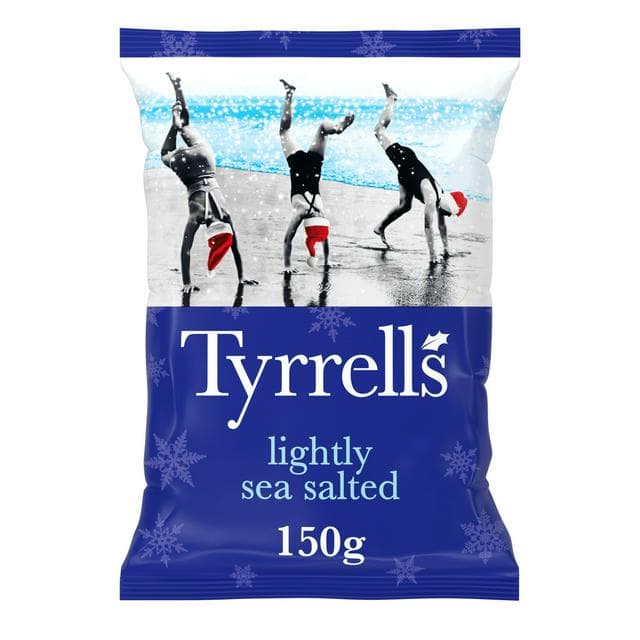 Tyrrells Chips Lightly Sea Salted 150g - gallery image 1