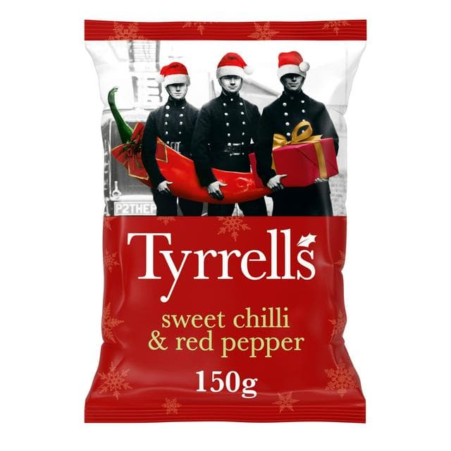 Tyrrells Sweet Chilli & Red Pepper Sharing Crisps 150g - gallery image 1