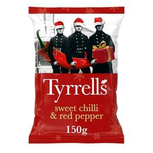 Tyrrells Sweet Chilli & Red Pepper Sharing Crisps 150g