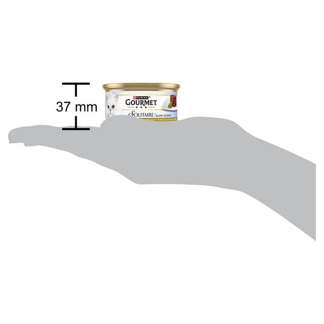 Gourmet Solitaire Duck Wet Cat Food 85g - gallery image 3