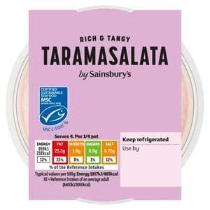 Sainsbury's Rich Taramasalata 200g