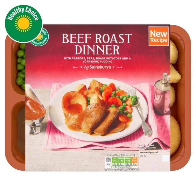 Sainsbury's Beef Dinner 400g (Serves 1) - gallery image 1