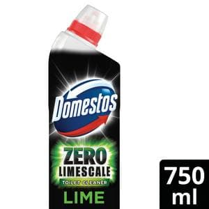 Domestos Zero Limescale Remover Lime Toilet Cleaner 750ml