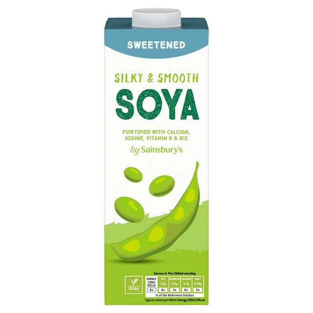 Sainsbury's Sweetened Long Life Soya Drink 1L - gallery image 1