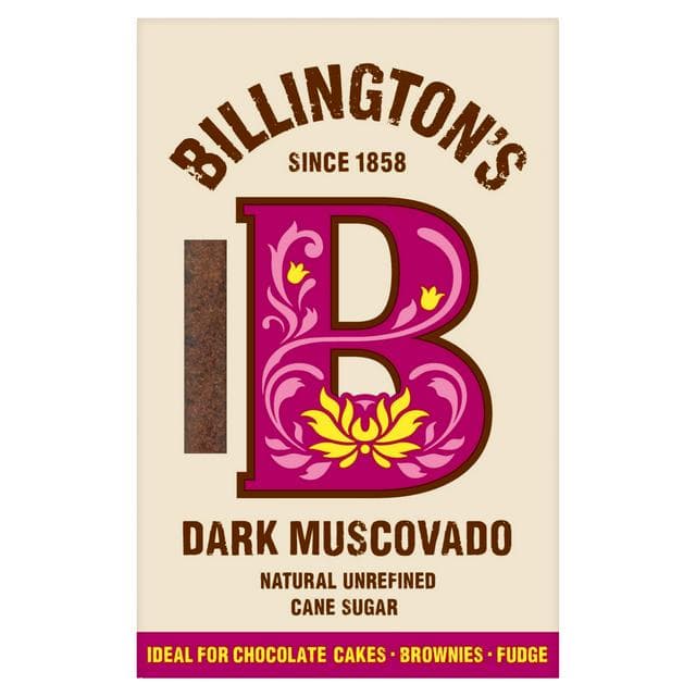 Billington's Dark Muscovado Sugar 500g - gallery image 1