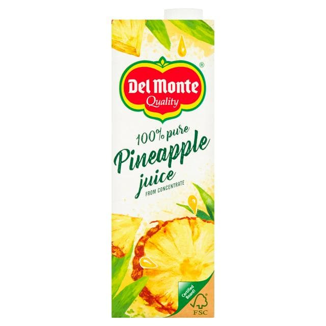 Del Monte Pineapple Juice 1L - gallery image 1