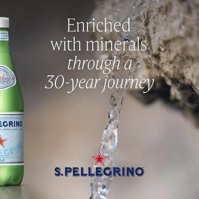San Pellegrino Sparkling Natural Mineral Water 1L - gallery image 3