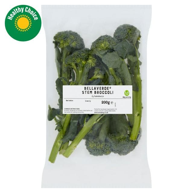 Sainsbury's Bellaverde Broccoli 200g - gallery image 1
