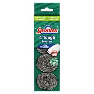Spontex Tough Scourer x4