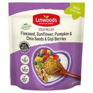 Linwoods Organic Cold Milled Flaxseed, Sunflower, Pumpkin & Chia Seeds & Goji Berries 425g