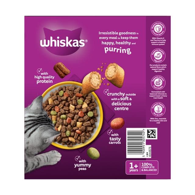Whiskas 1+ Chicken Complete Adult Dry Cat Food 800g - gallery image 6