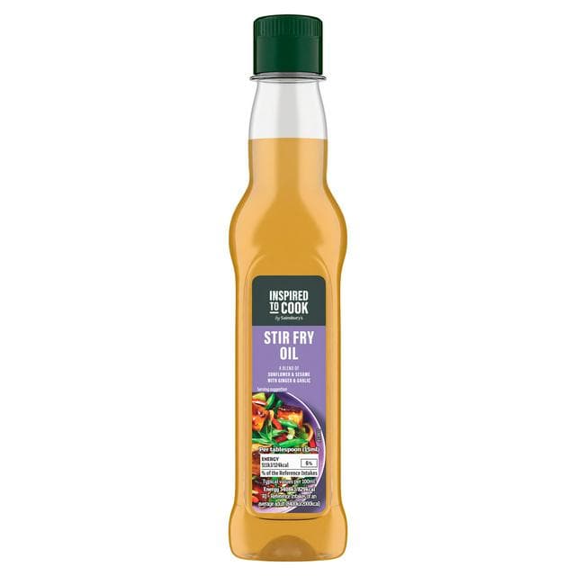 Sainsbury's Stir Fry Oil 250ml - gallery image 1