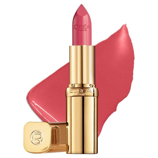 L'Oréal Paris Color Riche Satin Lipstick Pink Soft & Ultra Hydrating Blush Fever 256 - gallery image 1