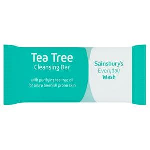 Sainsbury's Collection Tea Tree Bar Soap 125g