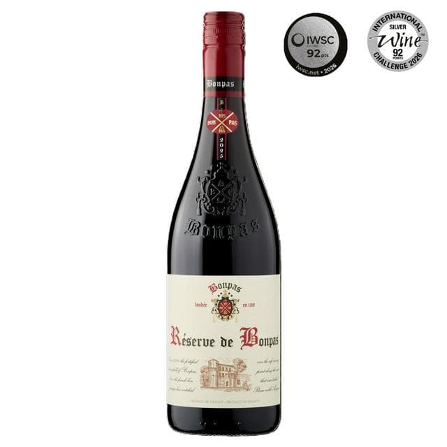 Bonpas Reserve De Bonpas Red Wine 75cl - gallery image 1