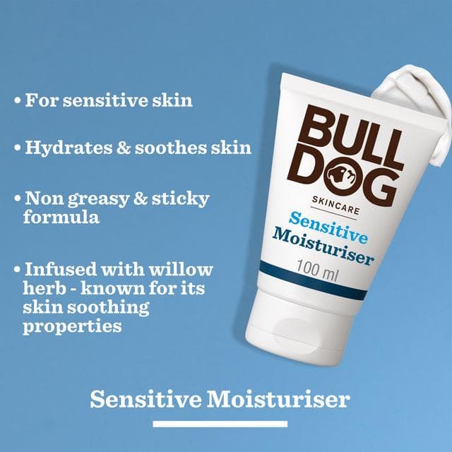 Bulldog Skincare Sensitive Moisturiser 100ml - gallery image 2